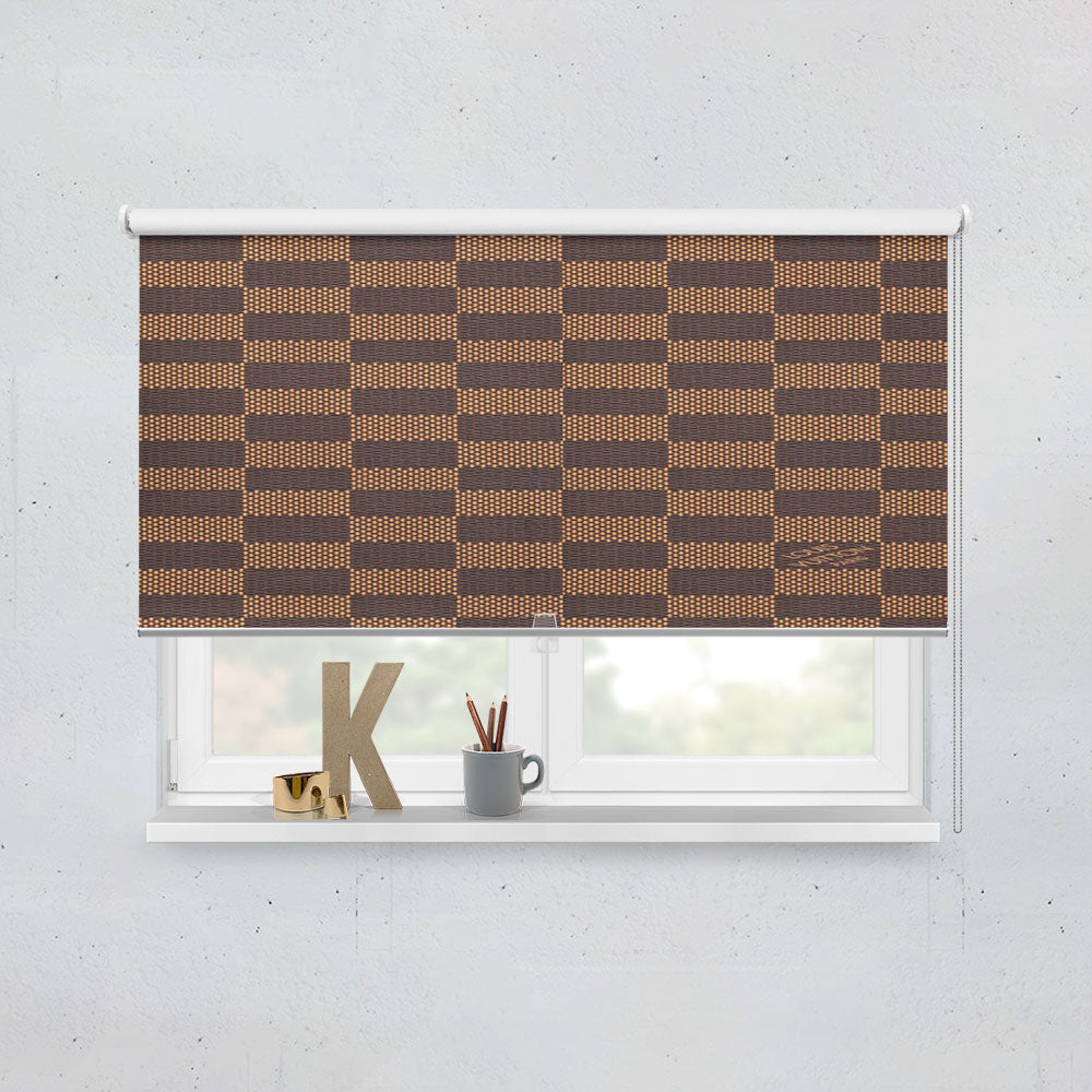 Louis Vuitton Bucket Damier Wallpaper Window Roller Blinds Shades