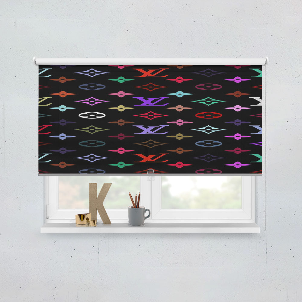 Louis Vuitton Colorful Window Roller Blinds Shades