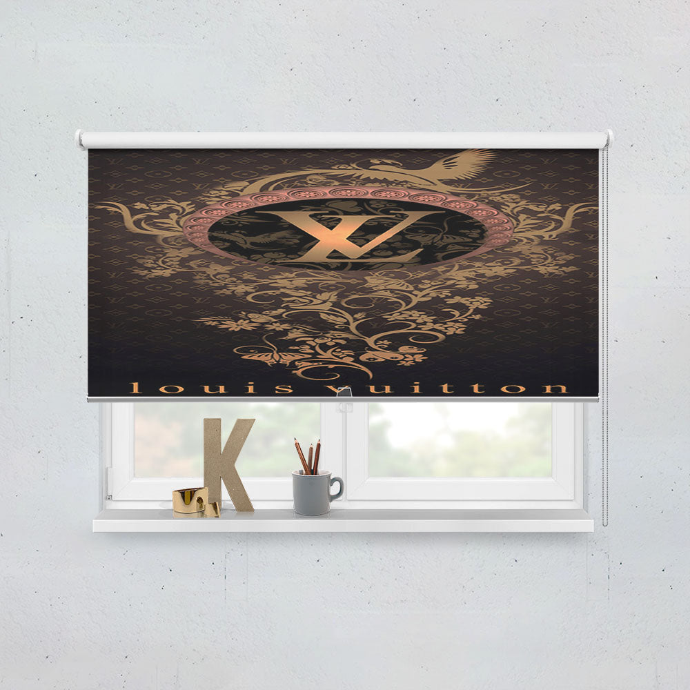 Louis Vuitton Ornament Window Roller Blinds Shades