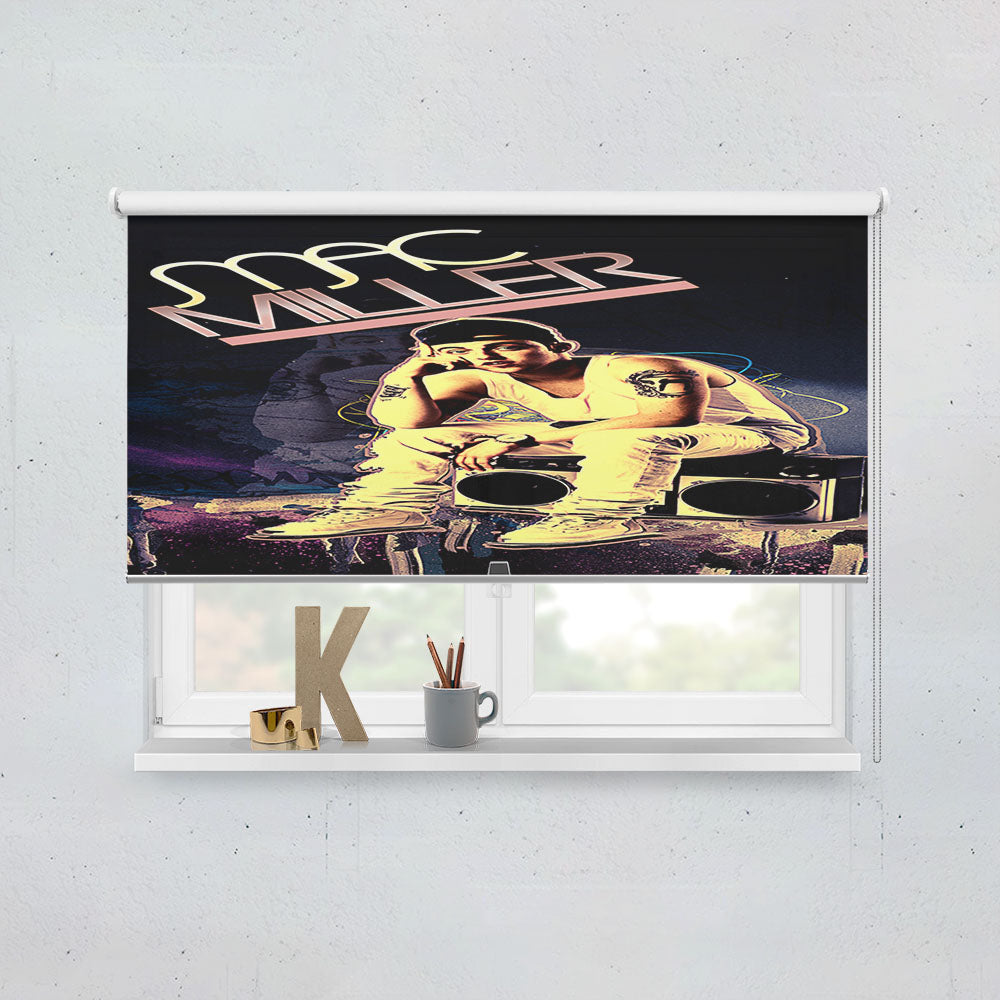 Mac Miller Dubstep Window Roller Blinds Shades