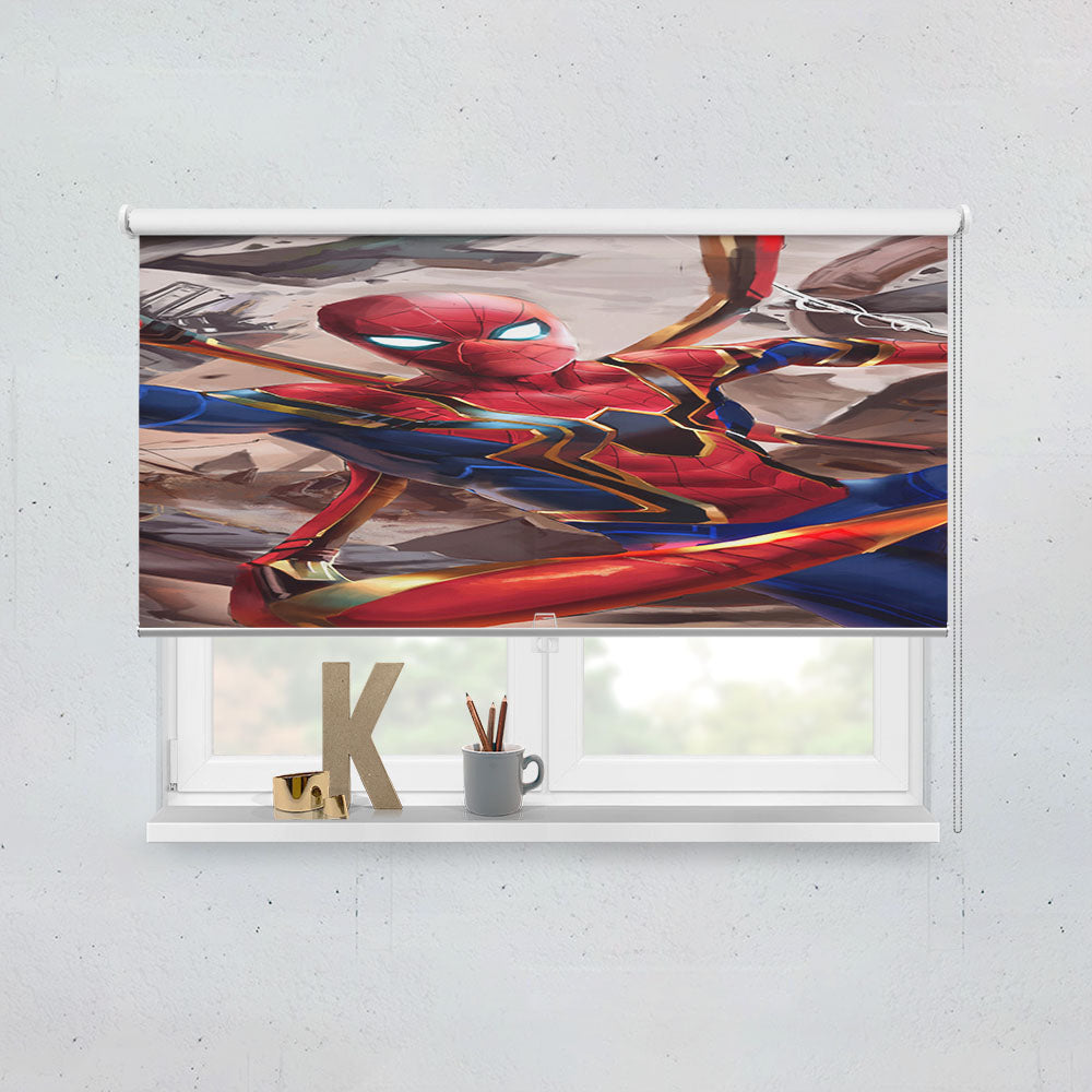 Marvel Studios Iron Spider Suit Window Roller Blinds Shades