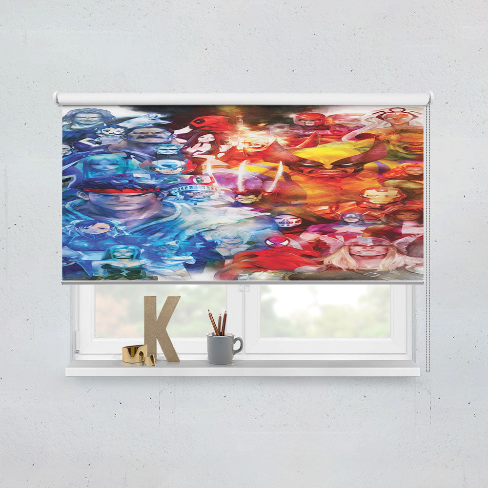Marvel Vs Capcom Window Roller Blinds Shades