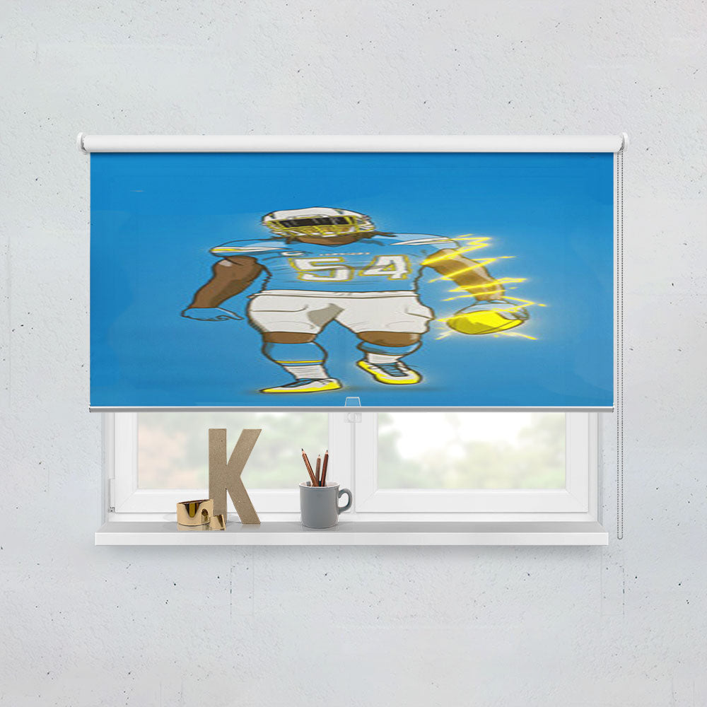 Melvin Ingram Los Angeles Chargers Window Roller Blinds Shades