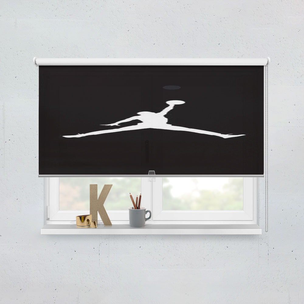 Michael Jordan Bw Logo Window Roller Blinds Shades