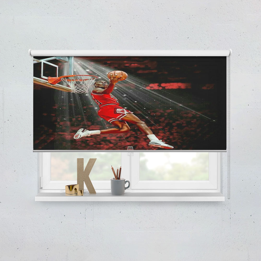 Michael Jordan Slamdunks Window Roller Blinds Shades