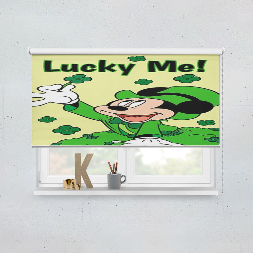 Mickey Mouse Lucky Me Window Roller Blinds Shades