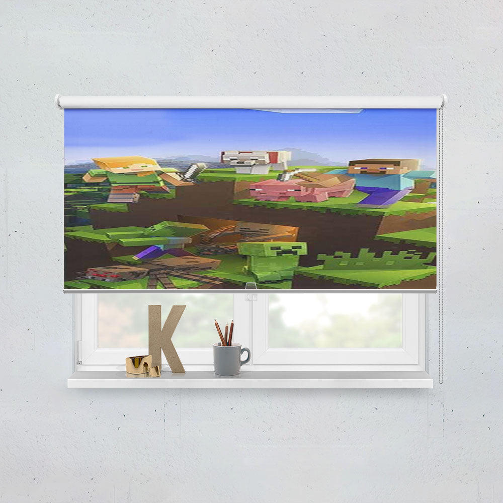 Minecraft Window Roller Blinds Shades