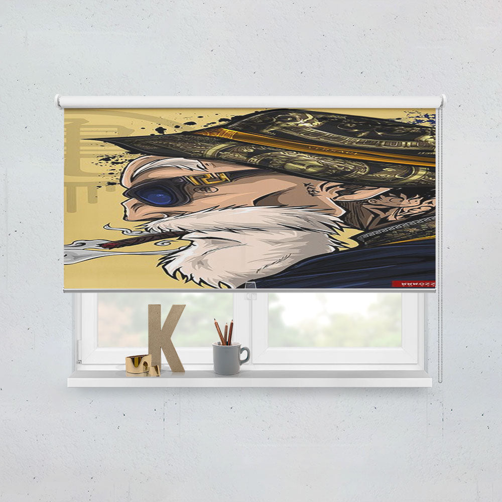 Muten Roshi Hype Style Window Roller Blinds Shades