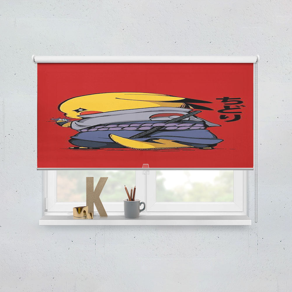 Naruto Pikachu Sasuke Window Roller Blinds Shades