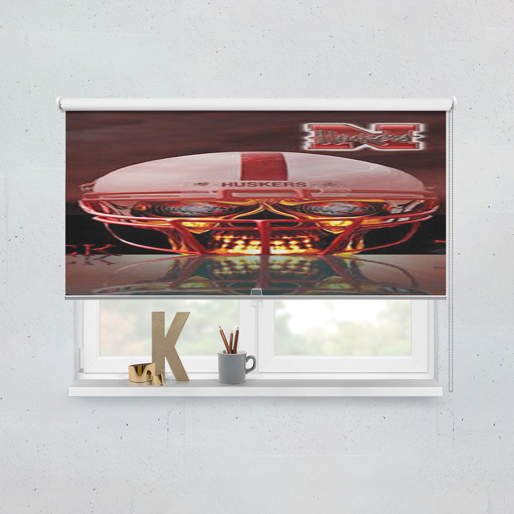 Nebraska Huskers Undead Window Roller Blinds Shades