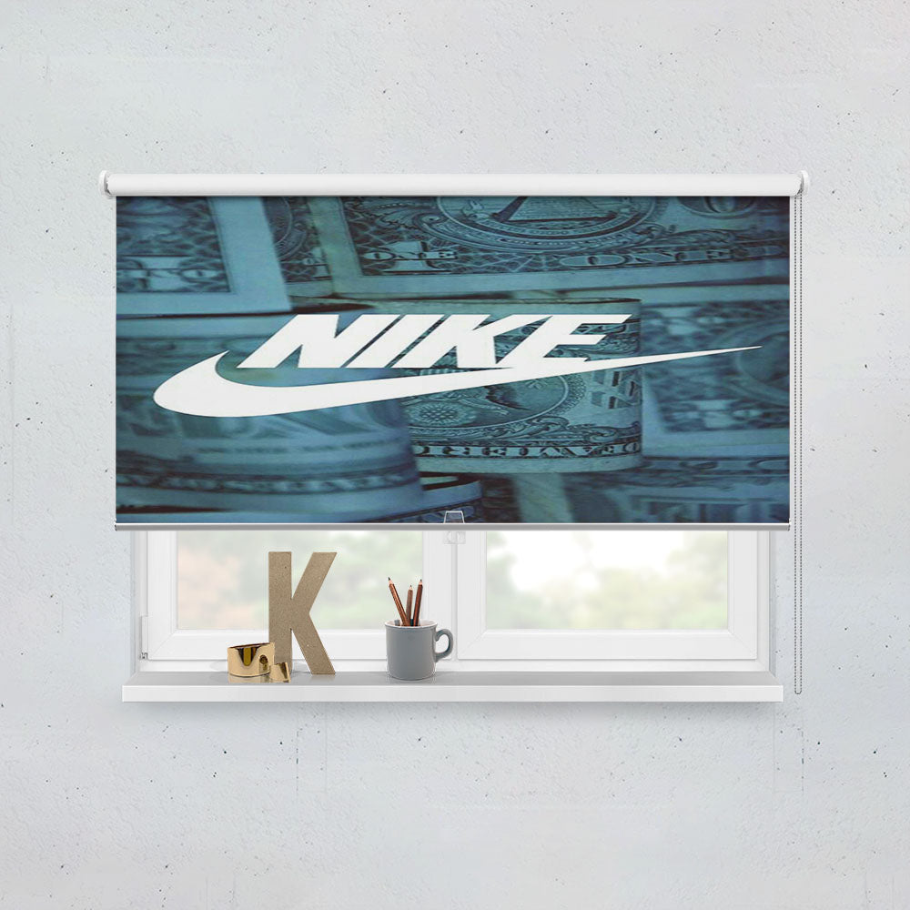 Nike Dollars White Window Roller Blinds Shades