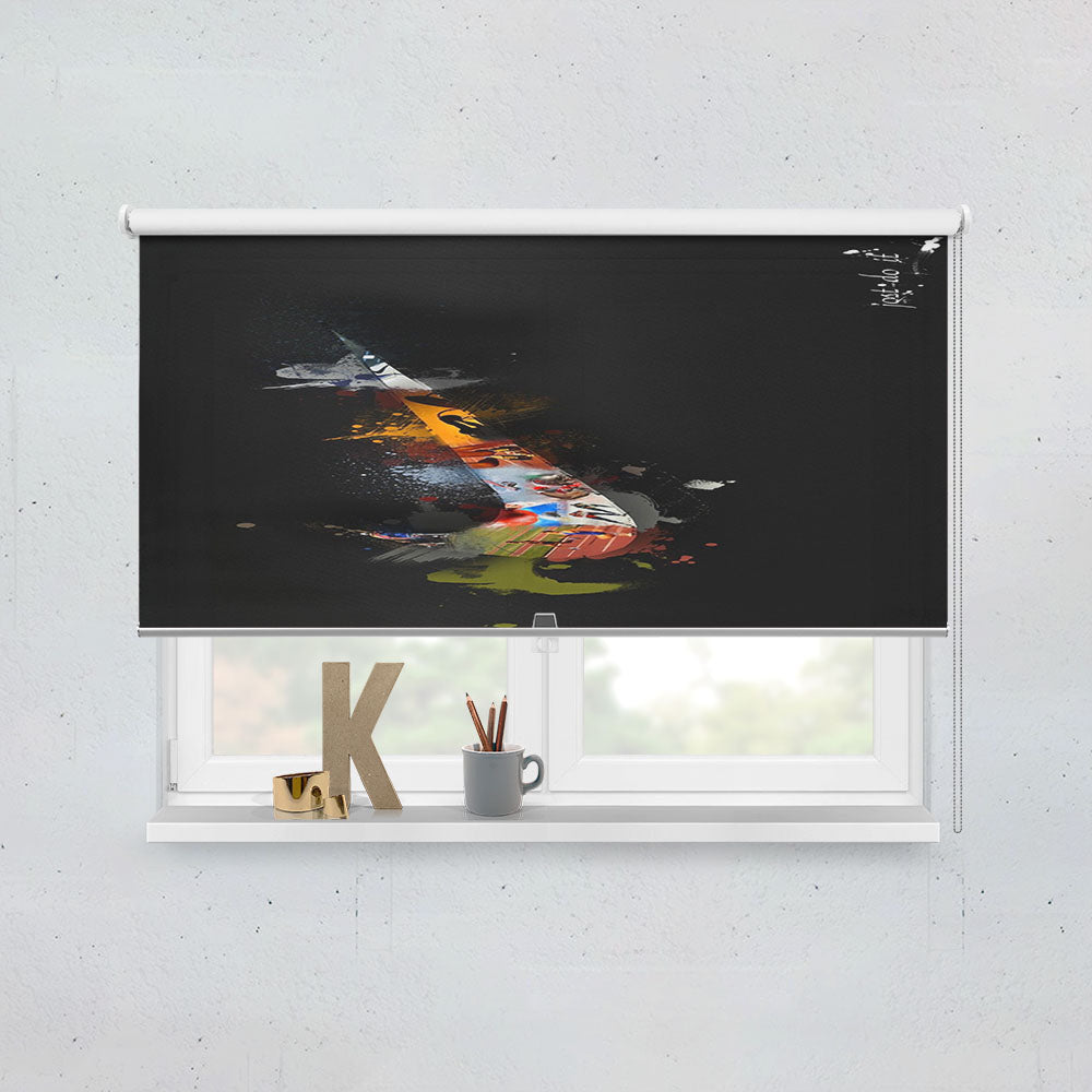 Nike Graffiti Full Colors Logo Window Roller Blinds Shades