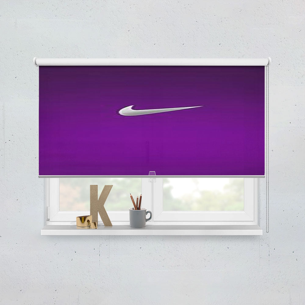 Nike Purple Window Roller Blinds Shades