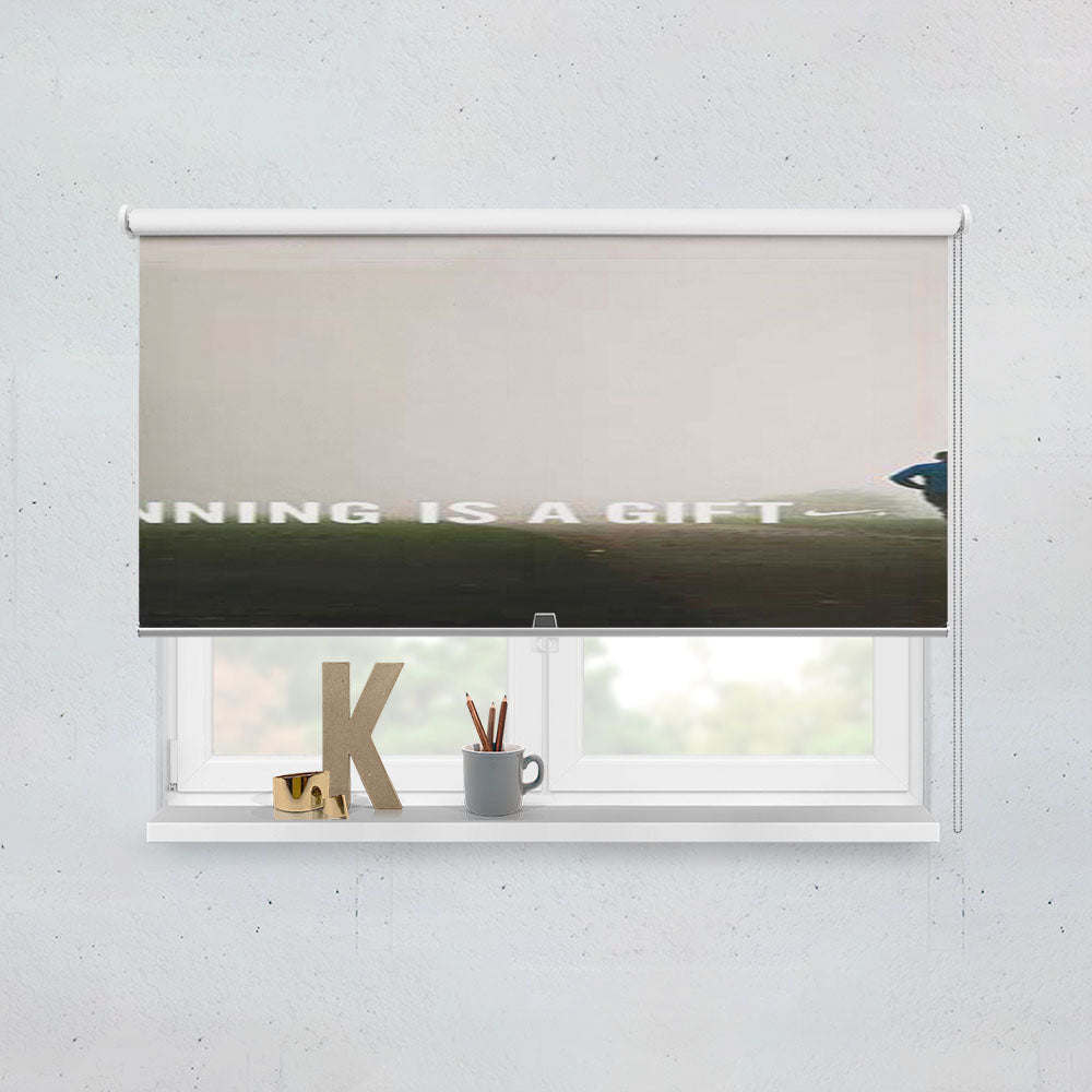 Nike Running Is A Gift Window Roller Blinds Shades