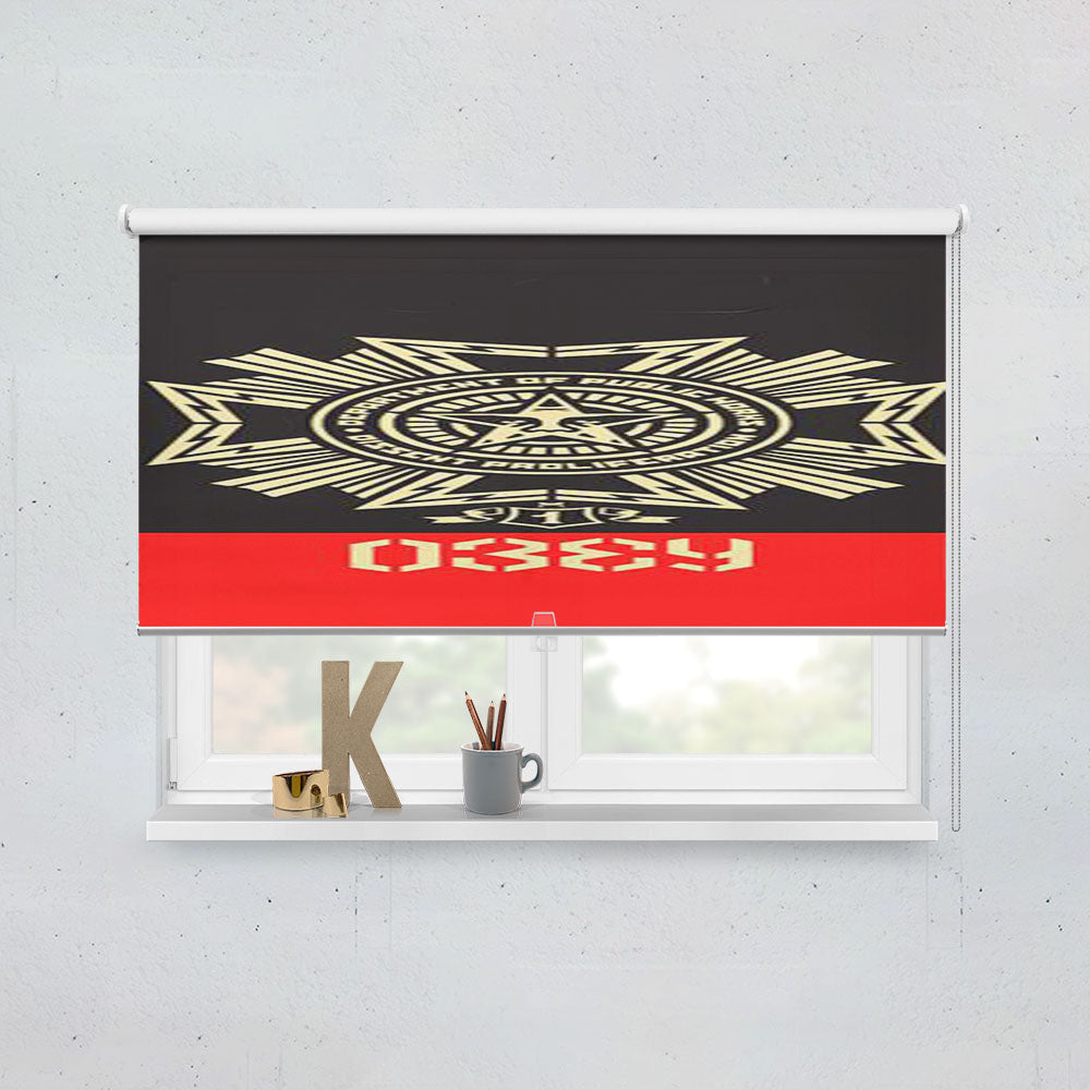 Obey Clothing Window Roller Blinds Shades