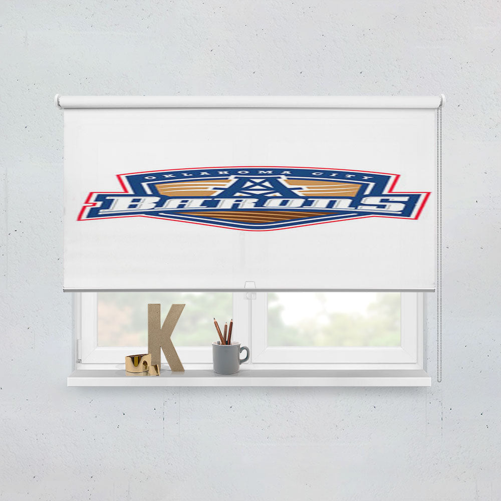Oklahoma City Barons Art Window Roller Blinds Shades