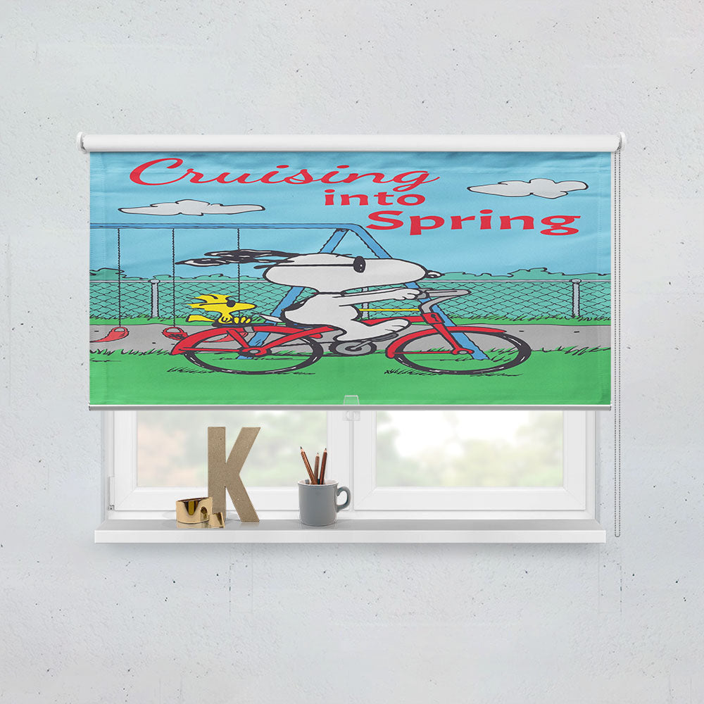 Peanuts Cruising Into Spring Window Roller Blinds Shades
