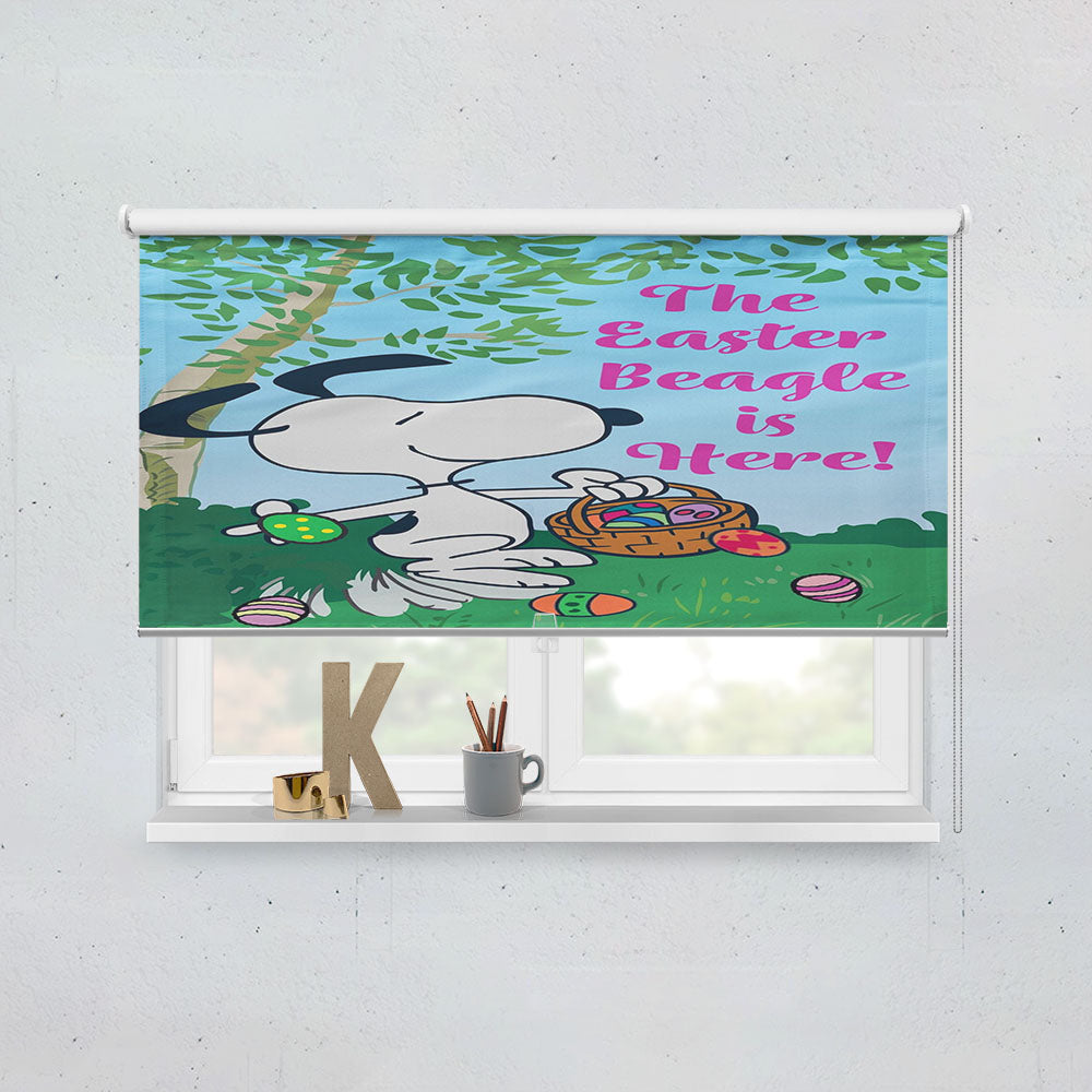 Peanuts Easter Beagle Is Here Snoopy Window Roller Blinds Shades