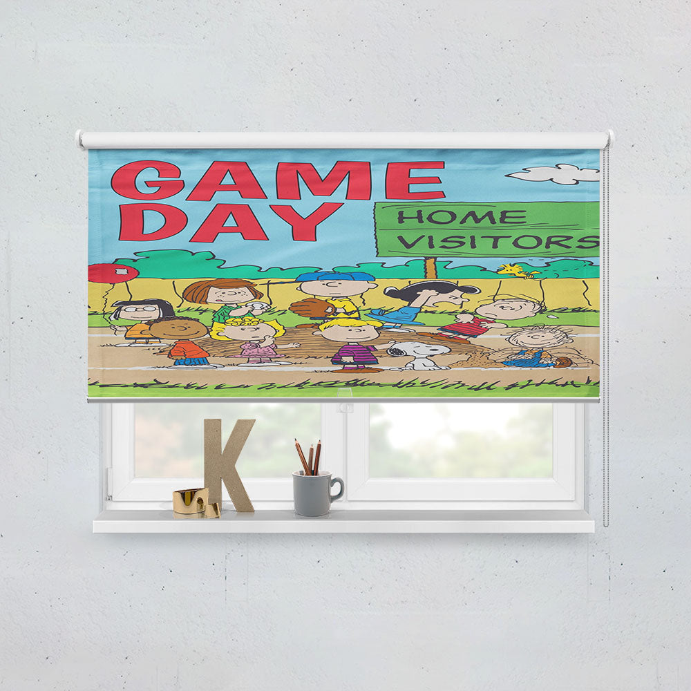 Peanuts Game Day Window Roller Blinds Shades