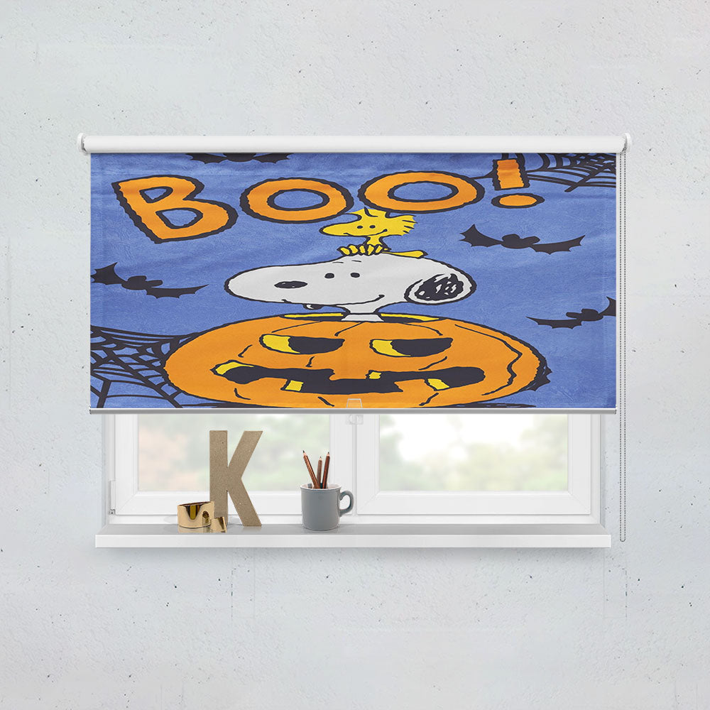 Peanuts Snoopy And Woodstock Halloween Window Roller Blinds Shades