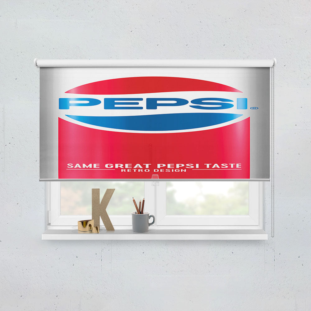 Pepsi Can Retro Classic Design Window Roller Blinds Shades