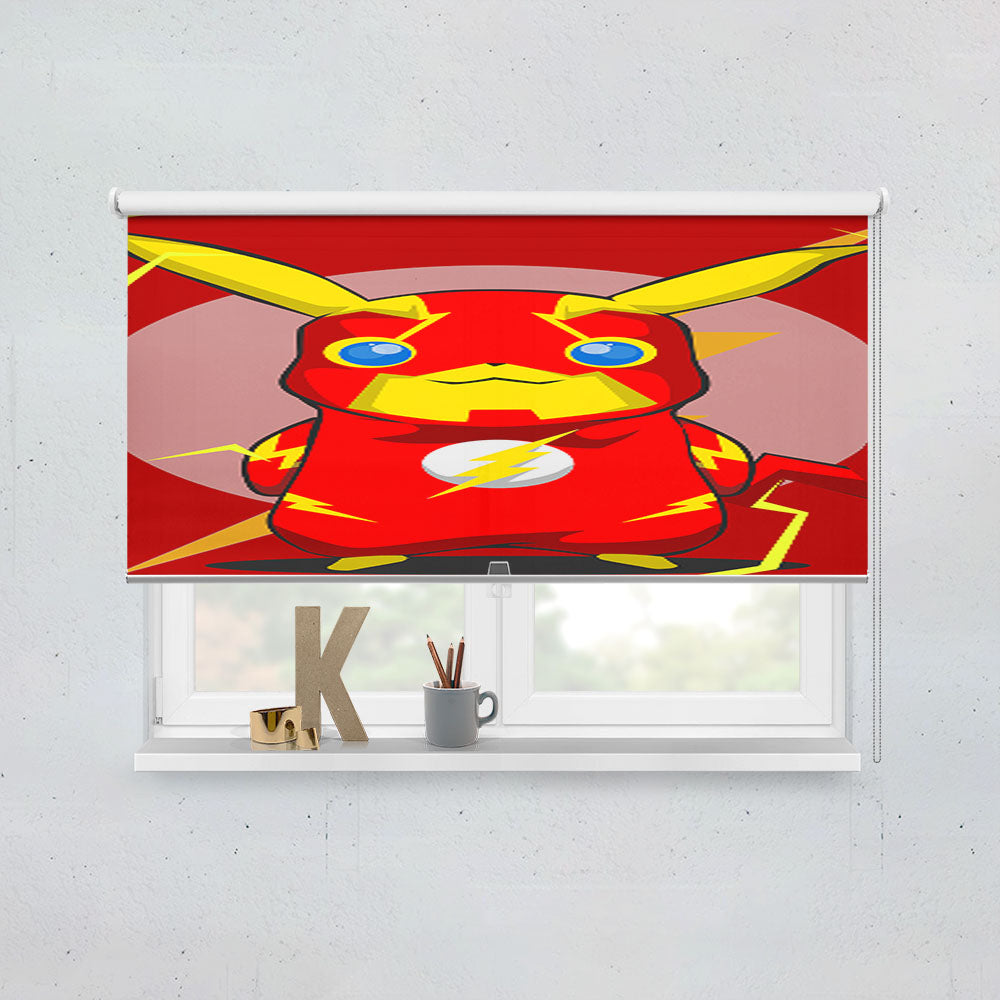 Pikachu Pokemonflash Window Roller Blinds Shades