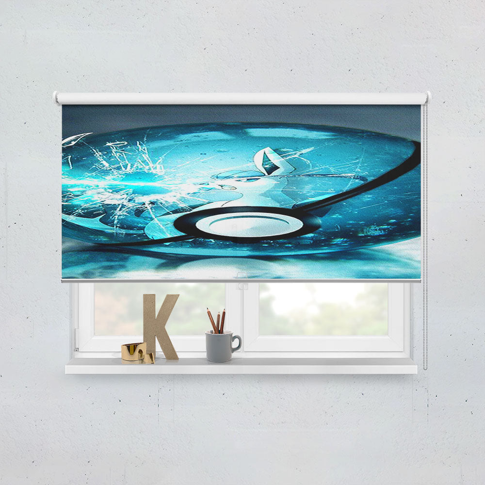 Pokemon Glaceon Pokebolas Window Roller Blinds Shades