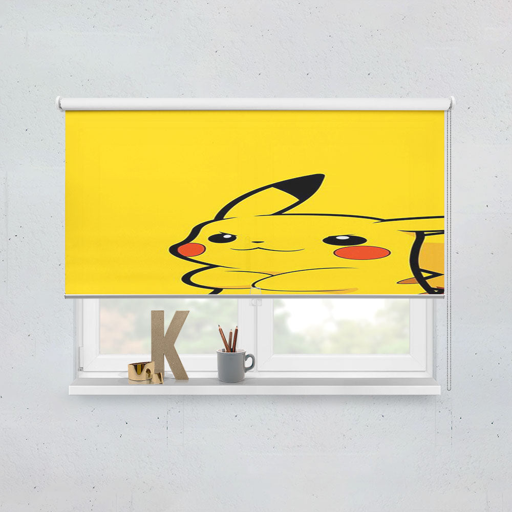 Pokemon Yellow P Window Roller Blinds Shades
