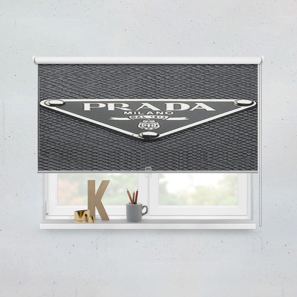 Prada Milano Leather Window Roller Blinds Shades