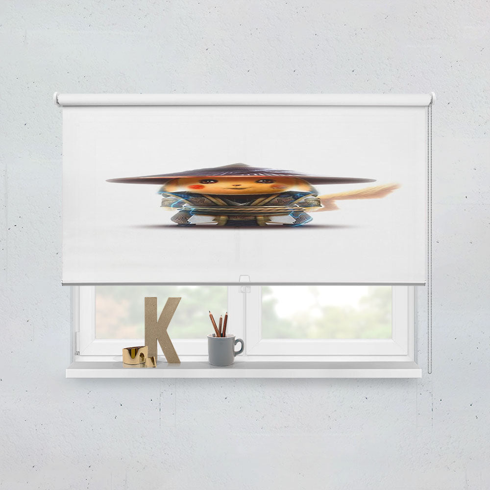 Raidchu Raiden Mortal Kombat X Pikachu Window Roller Blinds Shades