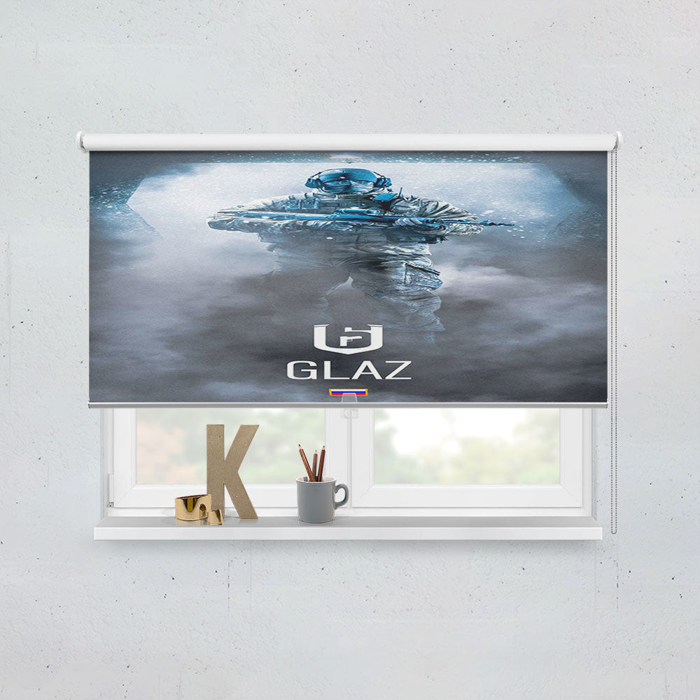 Rainbow Six Siege Glaz Tom Clancy Window Roller Blinds Shades