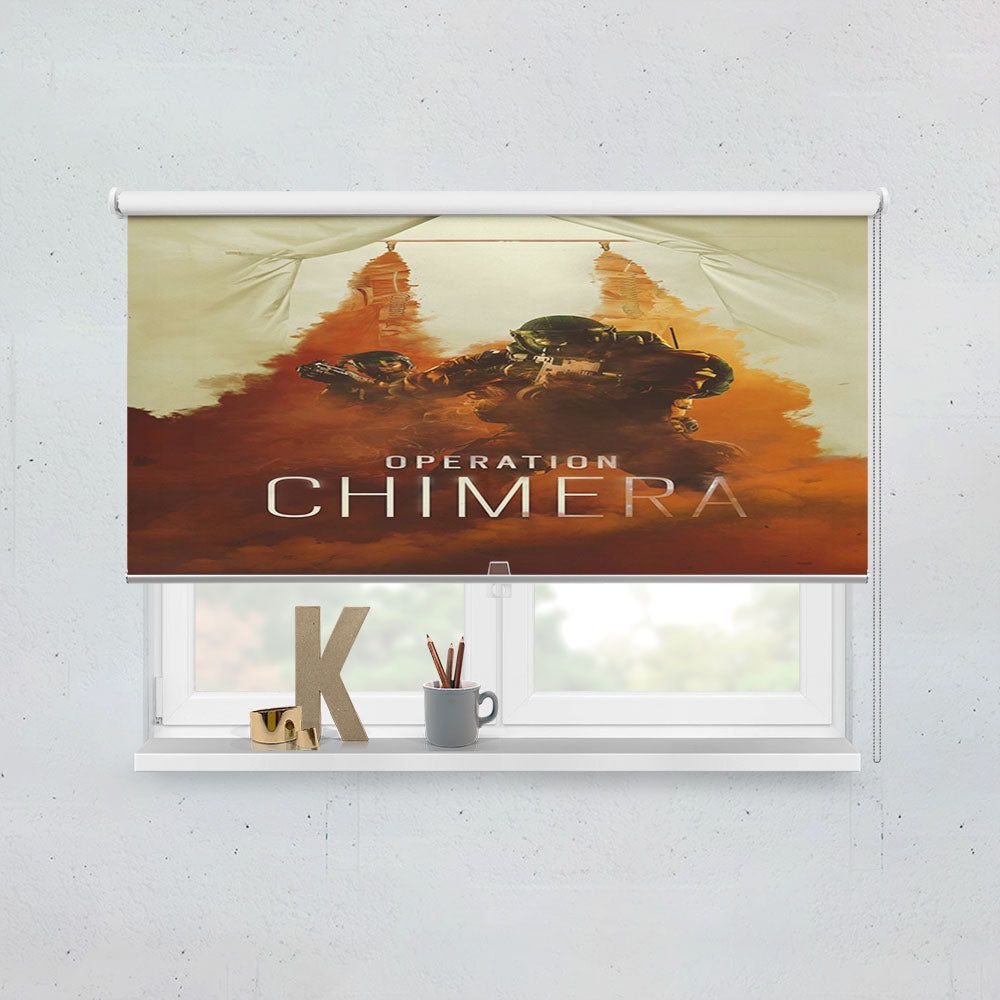 Rainbow Six Siege Operation Chimera Tom Clancy Window Roller Blinds Shades