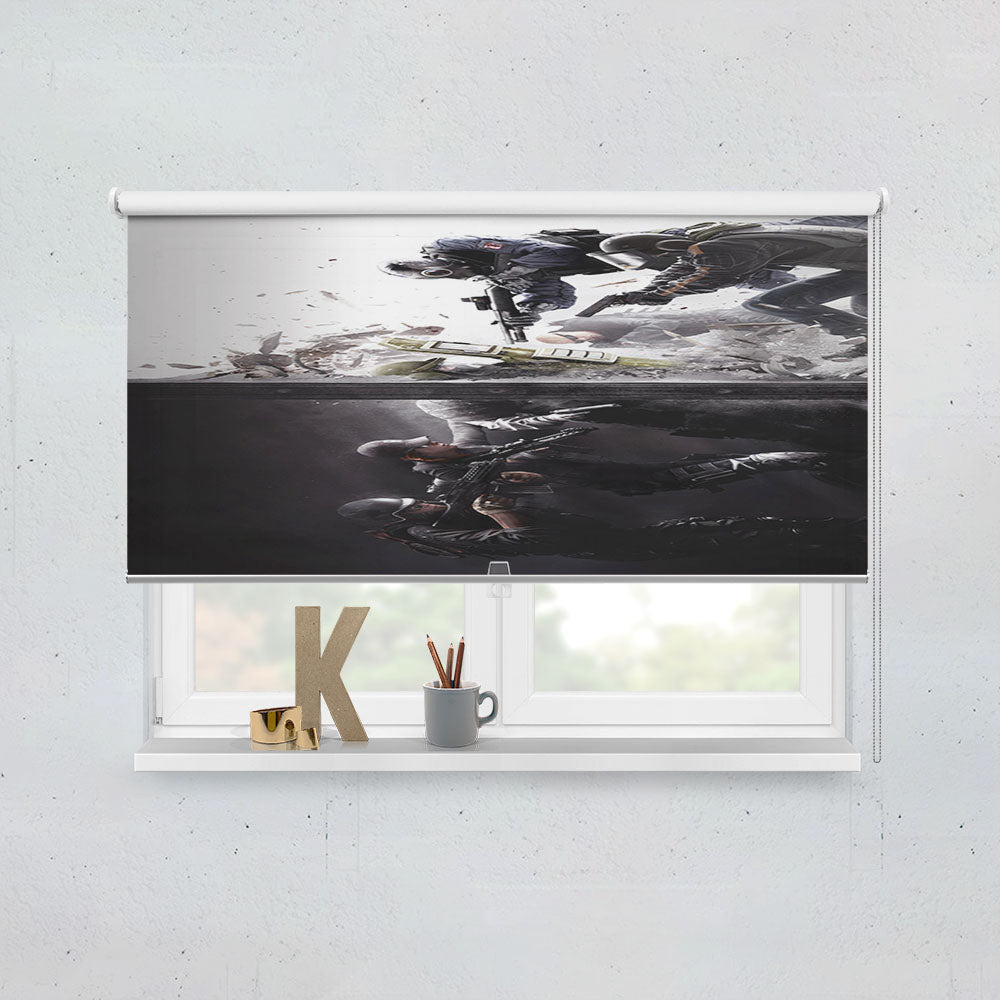 Rainbow Six Siege Poster Window Roller Blinds Shades
