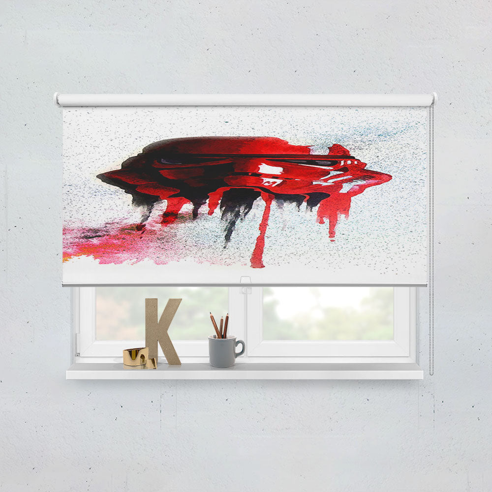 Red Stormtrooper Star Wars Window Roller Blinds Shades