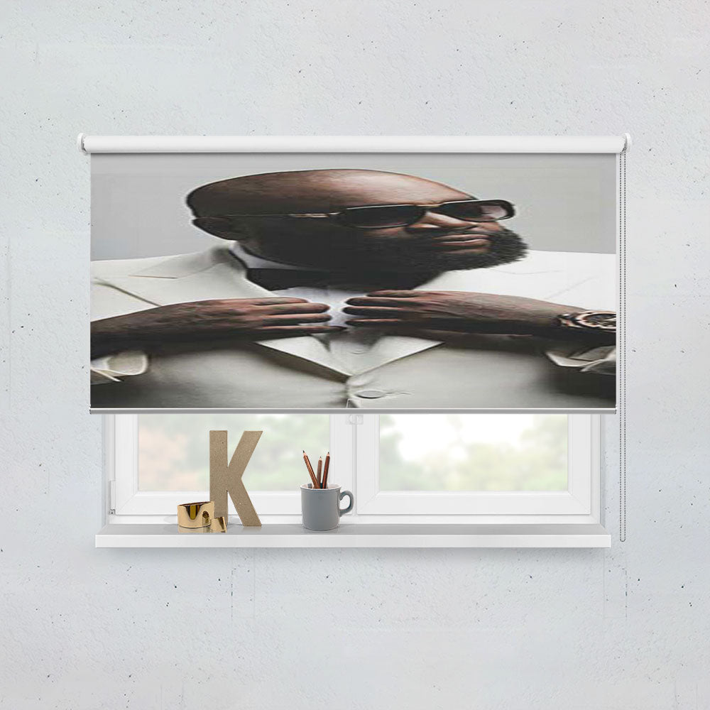 Rick Ross Suit Window Roller Blinds Shades