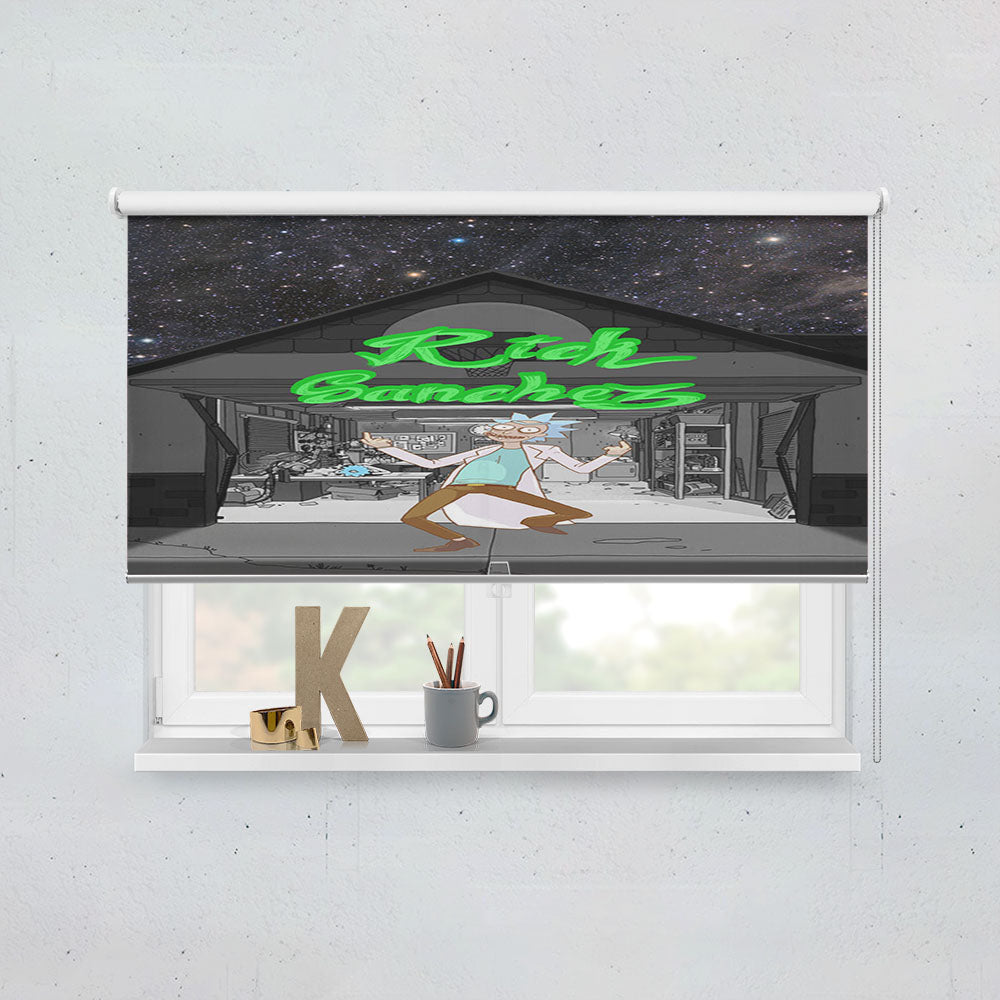Rick Sanchez Window Roller Blinds Shades