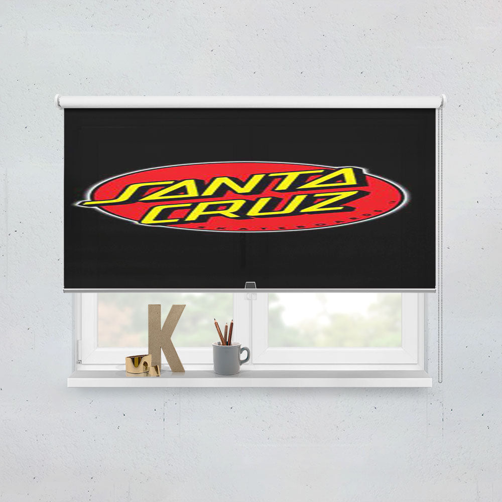 Santa Cruz Logo Window Roller Blinds Shades