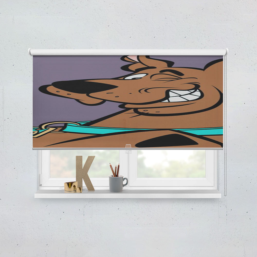 Scooby Doo Face Happy Smile Window Roller Blinds Shades