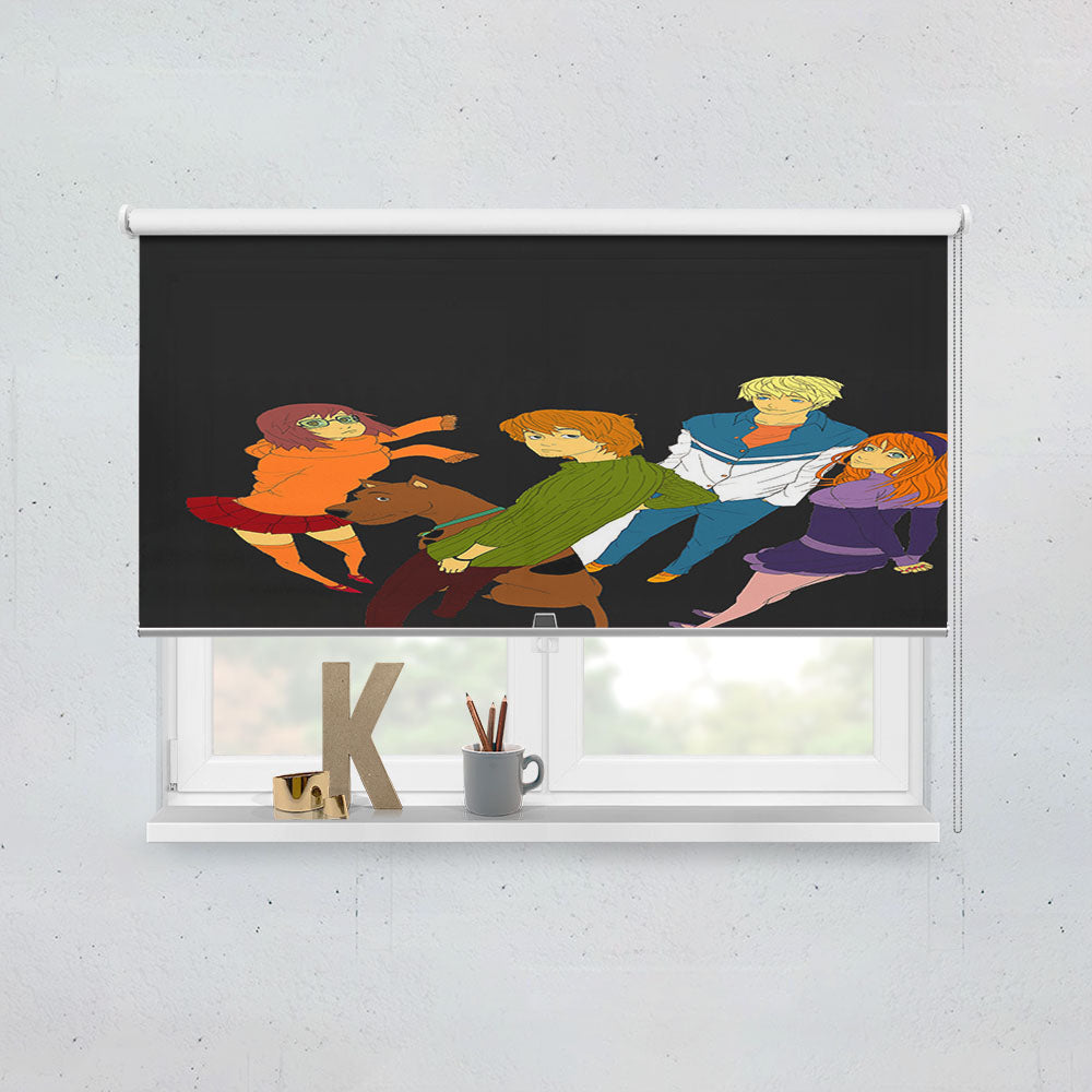 Scooby Doo Minimalist Wallpapers Window Roller Blinds Shades