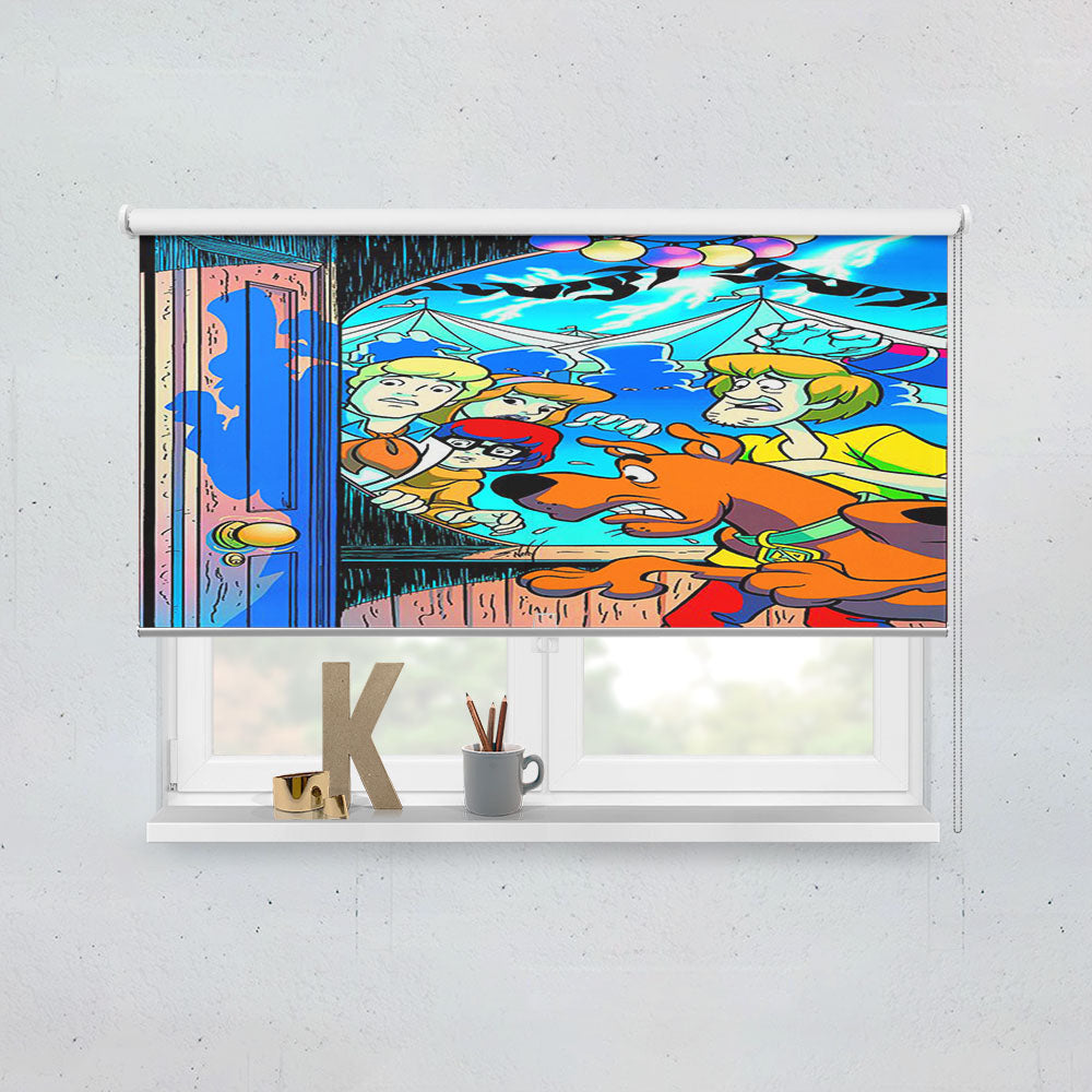 Scooby Doo Where Are You Classic Screen Window Roller Blinds Shades