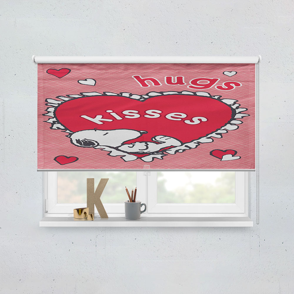 Snoopy Under Palm Tree Window Roller Blinds Shades