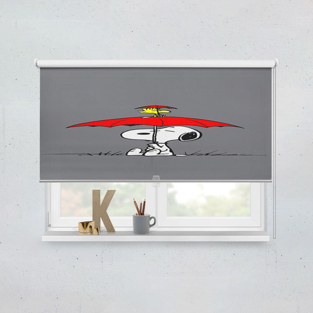 Snoopy Woodstock Spring Window Roller Blinds Shades