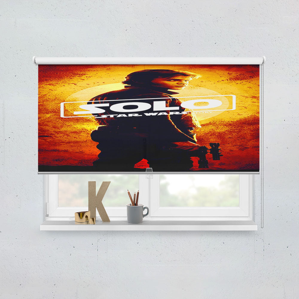 Solo A Star Wars Story Poster Window Roller Blinds Shades