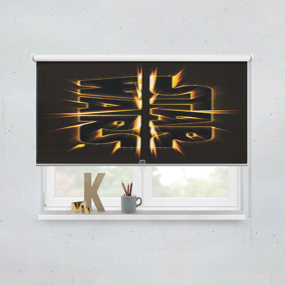 Star Wars Logo Flare Window Roller Blinds Shades