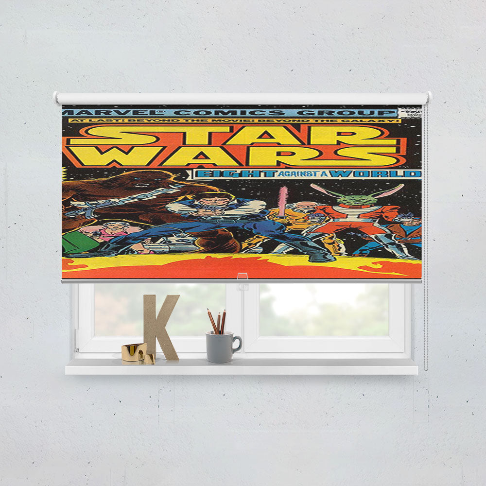 Star Wars Marvel Group Window Roller Blinds Shades