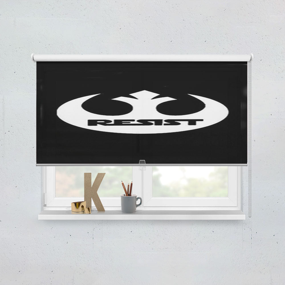 Star Wars Rebel Alliance Rogue One Resistance Symbol Window Roller Blinds Shades
