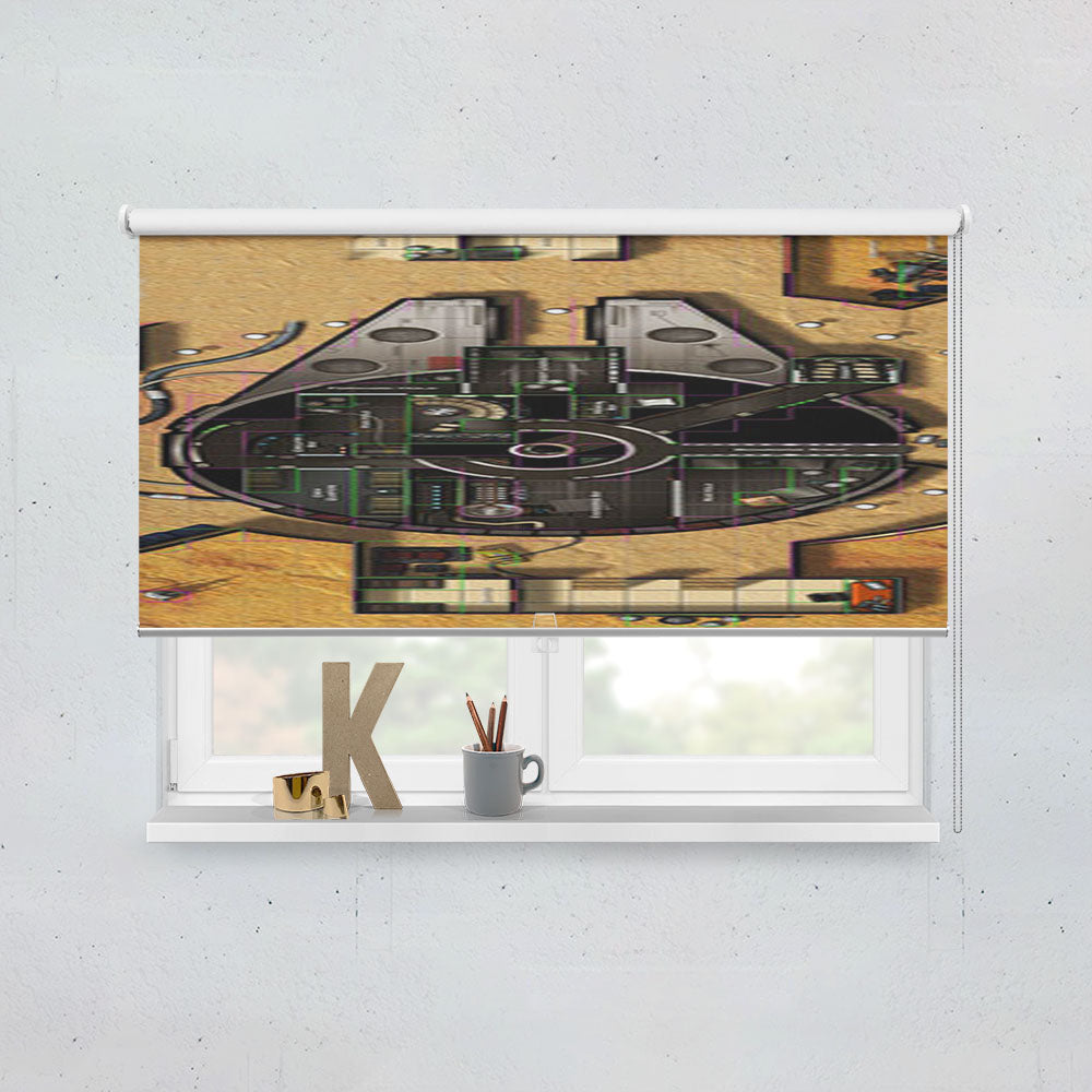 Star Wars Ship Map Window Roller Blinds Shades