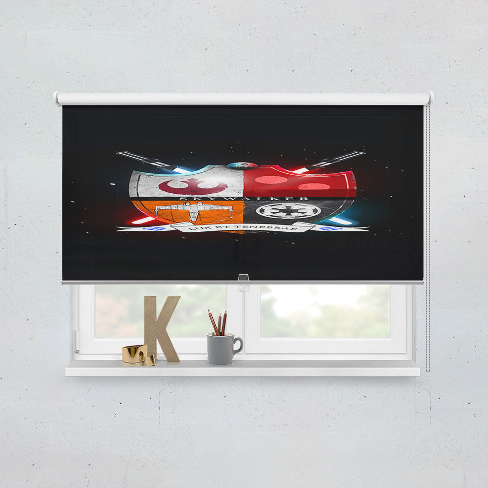 Star Wars Skywalker Family Window Roller Blinds Shades