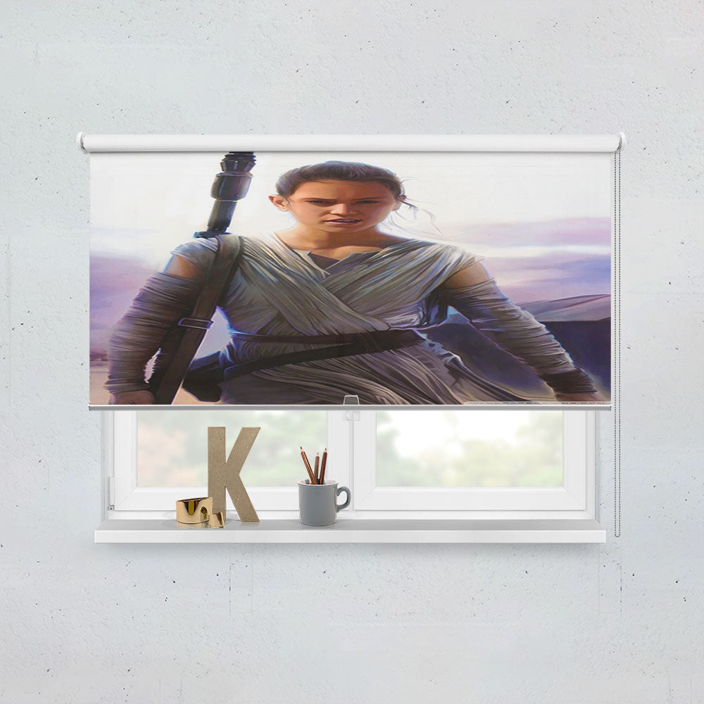 Star Wars The Force Awakens Rey Window Roller Blinds Shades