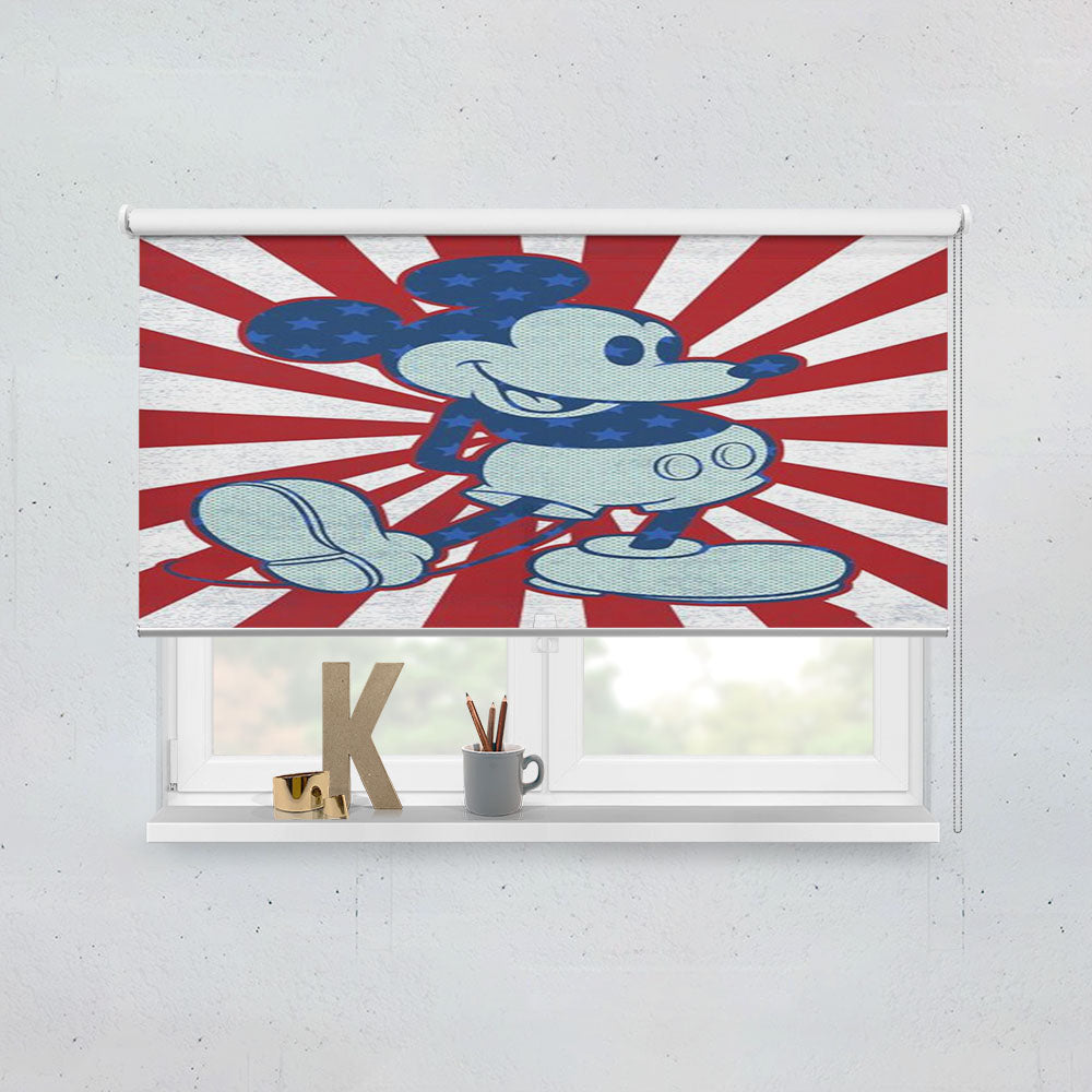 Starburst Mickey Window Roller Blinds Shades